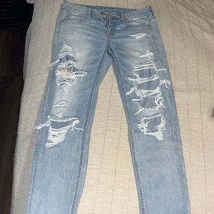 American eagle tomgirl jeans